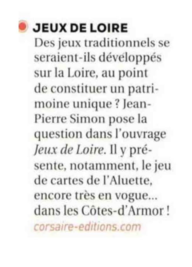Bretagne Magazine Les Jeux de la Loire