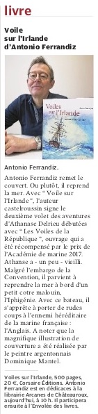 Antonio Ferrandiz Voiles sur l'Irlande