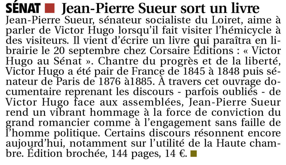 JP Sueur Victor Hugo