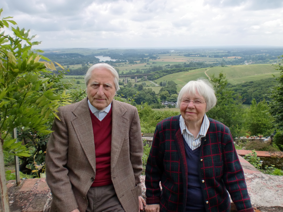 René et Martine Vérard à Sancerre