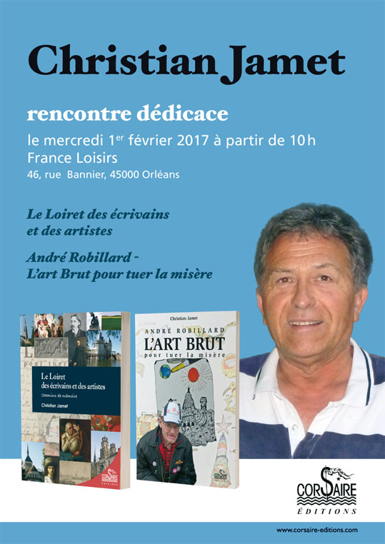 Dédicace Christian Jamet France Loisirs