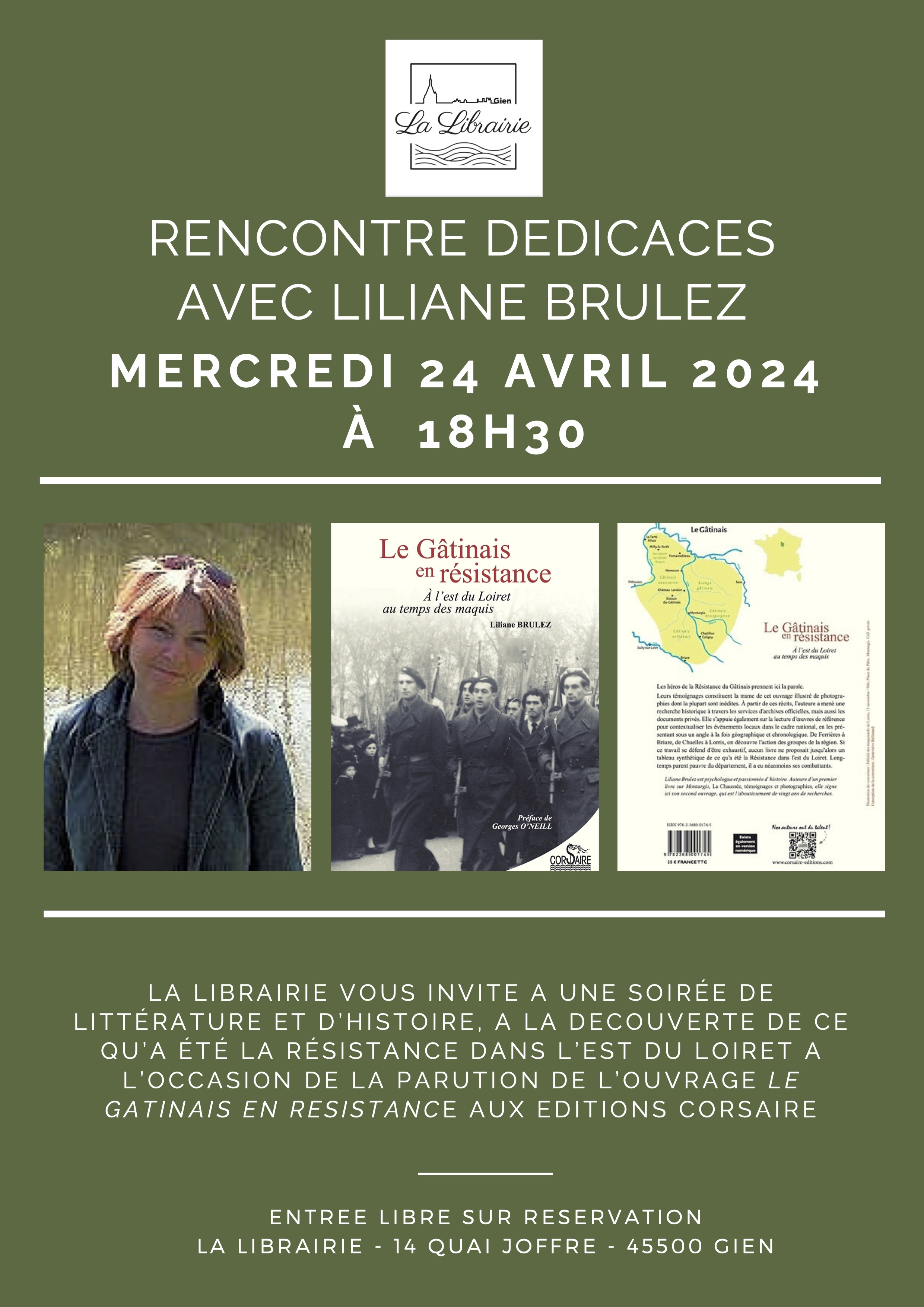 Rencontre Gien, la librairie