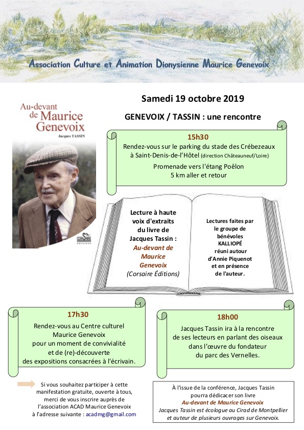 Invitation 19 octobre 2019